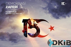 YÜCE TÜRK MİLLETİNİN 15 TEMMUZ DEMOKRASİ VE MİLLİ BİRLİK GÜNÜNÜ KUTLUYORUZ  