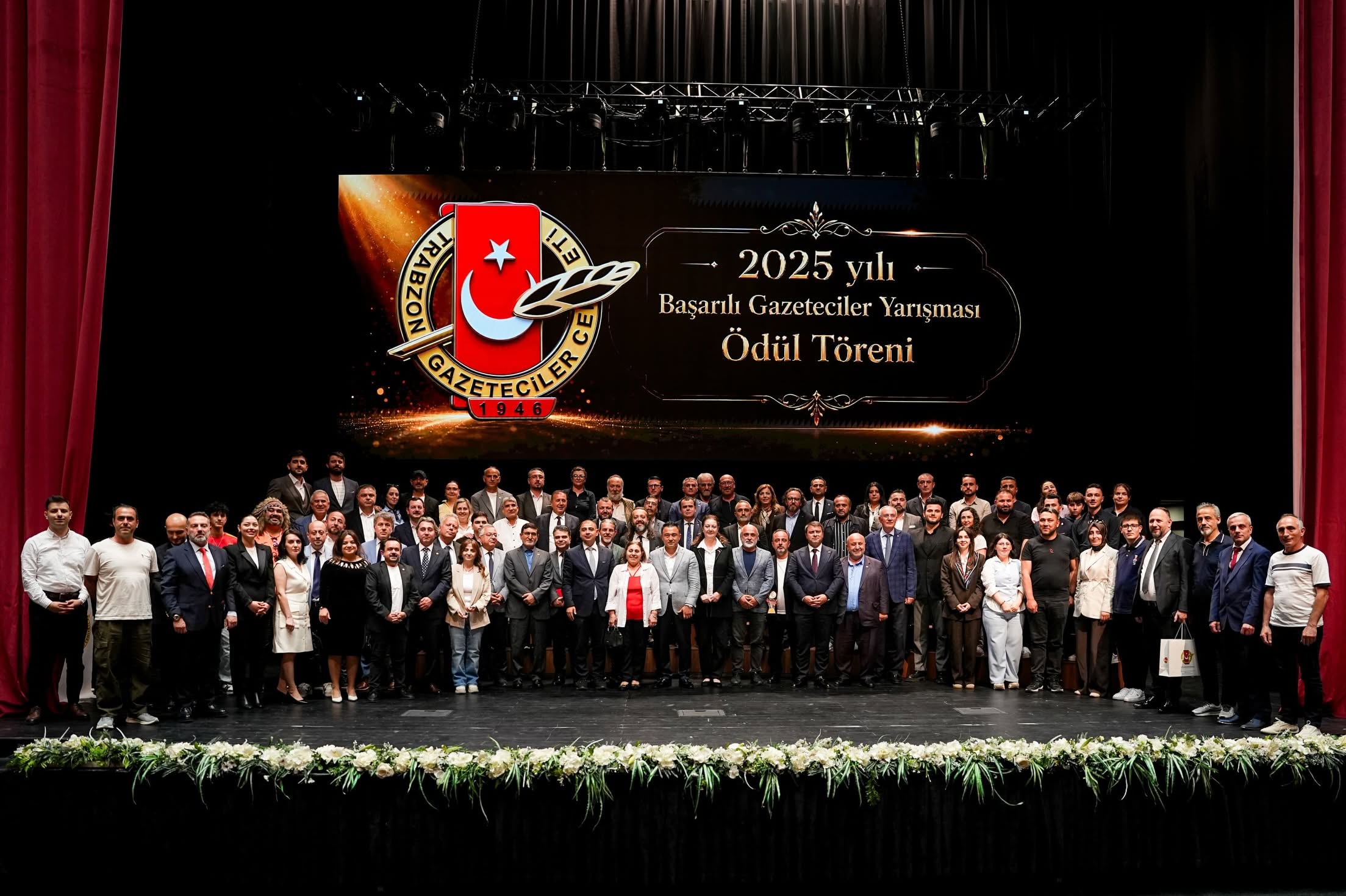 TRABZON GAZETECİLER CEMİYETİ 2025 YILI BAŞARI ÖDÜLLERİ TÖRENİ