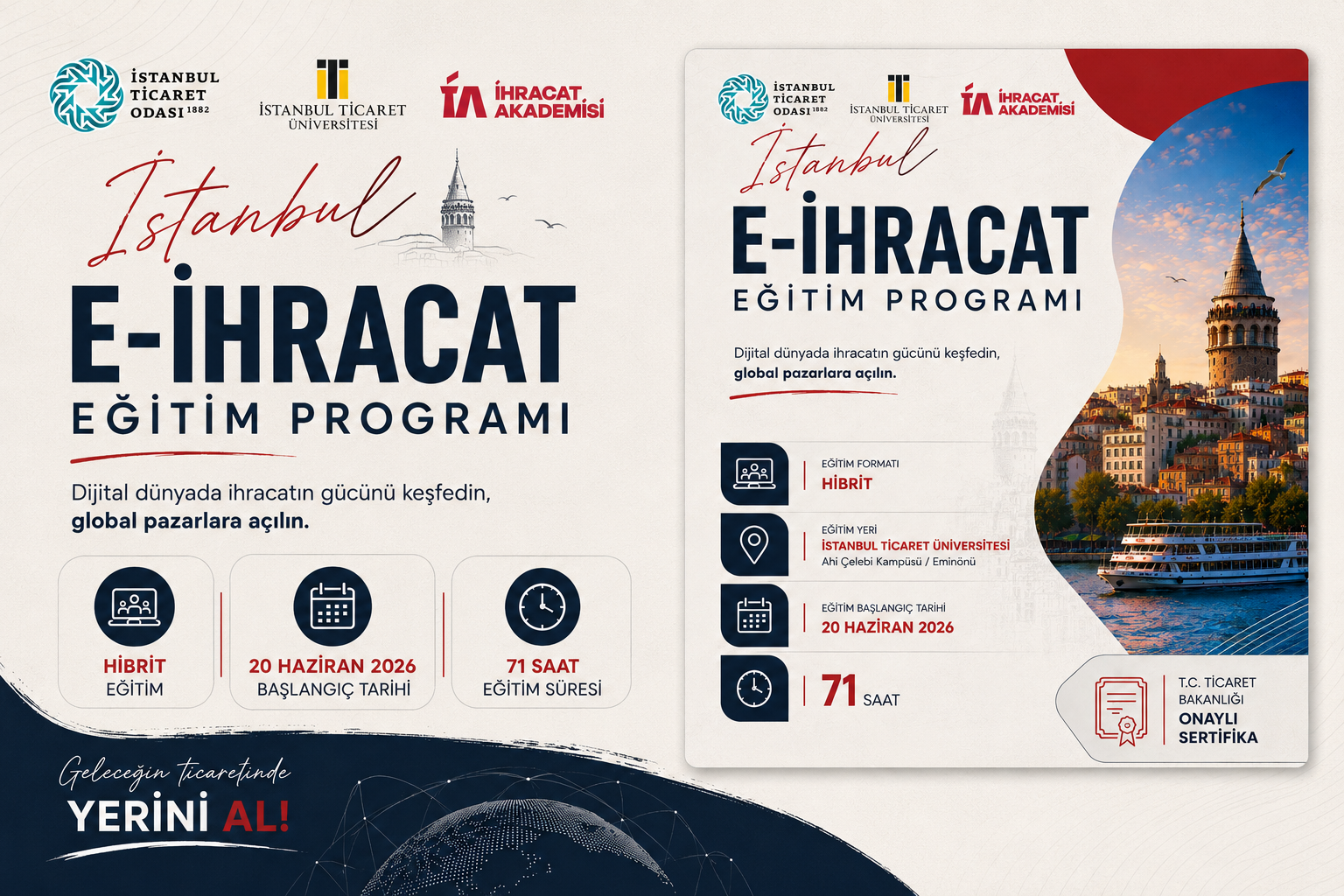 İHRACAT AKADEMİSİ: E-İHRACAT EĞİTİM PROGRAMI