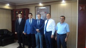 RF TRABZON BAŞKONSOLOSU VALERY TİKHANOV DKİB'İ ZİYARET ETTİ